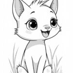 Animal-Cell-Printable-Sketch