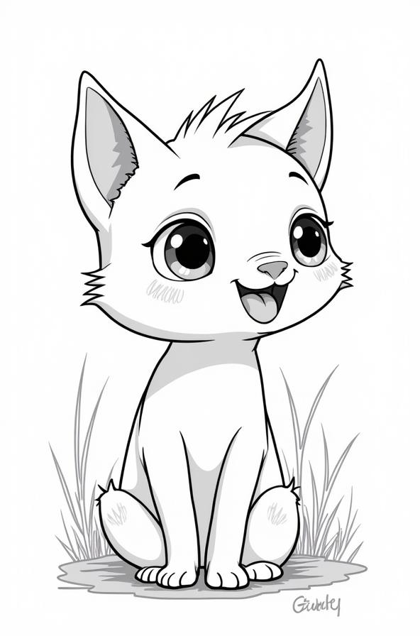 Animal-Cell-Printable-Sketch
