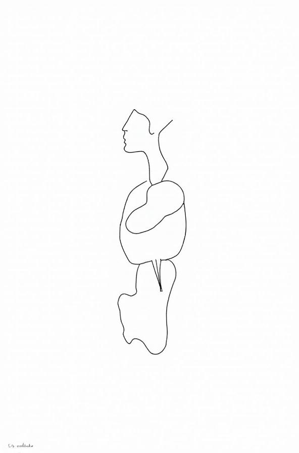 Digestive-System-Printable-Sketch