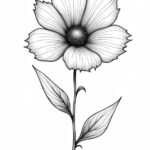 Flower-Anatomy-Printable-Sketch