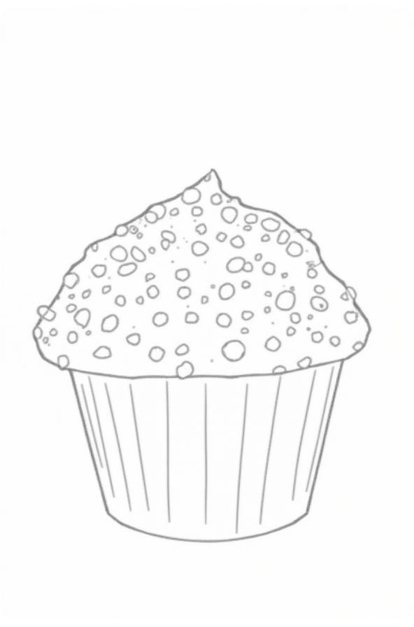 Giant-Cupcake-Printable-Sketch