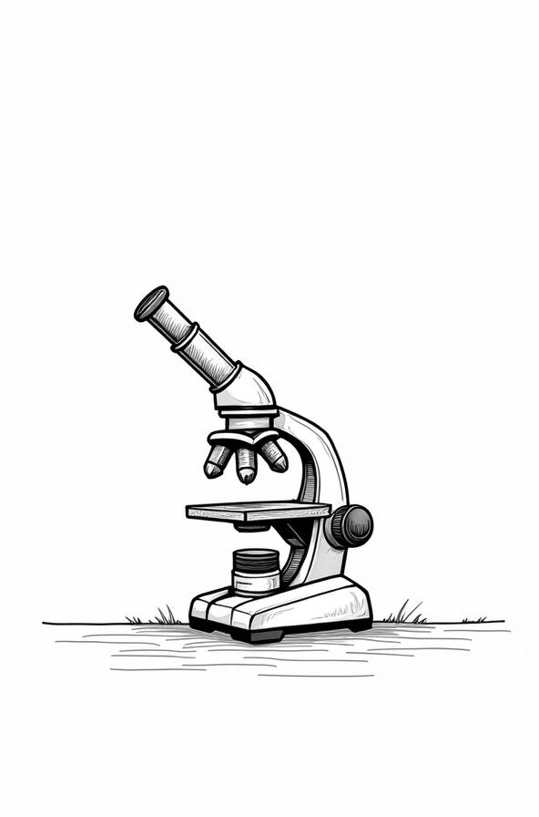 Microscope-Printable-Sketch