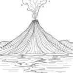 Volcano-Diagram-Printable-Sketch